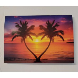 Deveraux Toussaint LLC Coastal Valentine's Day Card