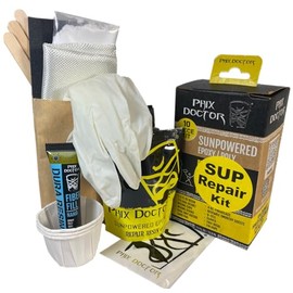 Phix Doctor’s SUP/Paddleboard Repair Kit is Safe on Delicate Styrofoam Cores and Cures in Just 2 Minutes in The Sun for a Permanent and Professional Repair! - 4 Fl oz (SUP Kit - 4.5 Fl oz)