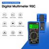 Multimeter YF-90C, Digital Muti Tester TRMS 4000 Counts, Electrical Tester