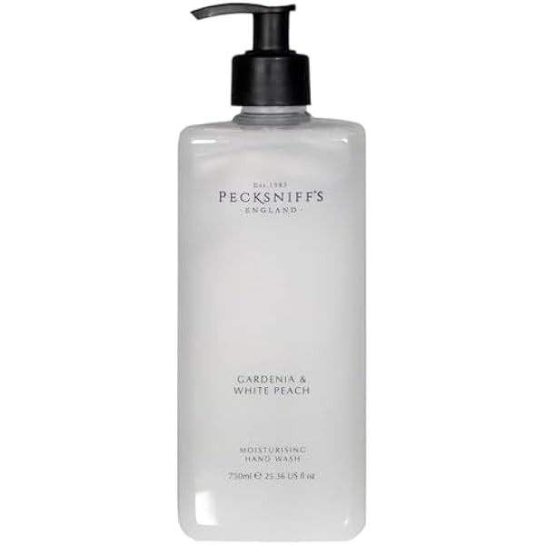 Pecksniff's Classic Gardenia & White Peach Scented Moisturizing Hand Wash