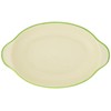 Banko Ware 12476 Oven-safe, Color Line, Oval Au Gratin Plate,