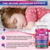 2 Pack Kids Magnesium Gummies, Magnesium Glycinate Gummies for Kids