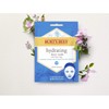 Burt's Bees Hydrating Face Mask, Single Use Sheet Mask, 6