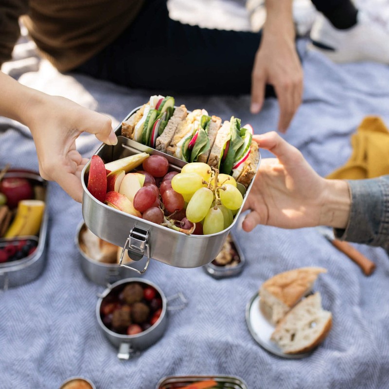 ECO Brotbox | Bento Flex+ | Rectangular lunchbox made of