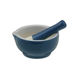BIA SCOOP! Mortar & Pestle Teal , Blue, 12.5 x 12 x 6 cm