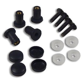 PowerMadd 14593 Windshield Well Nut Mounting Kit