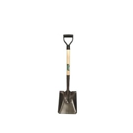 Union Tools 998241 Square Point Shovel with Hardwood Handle and D-Grip, 39-Inch