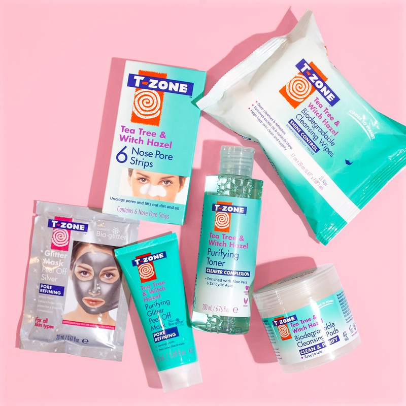 T-Zone Tea Tree & Witch Hazel Nose Pore Strips (6