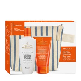 Balsamo Doposole Idratante Restitutivo + Doccia Shampoo Doposole + Pochette