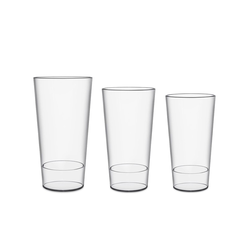 BARCRAFTERS Plastic Cups 0.2 L - 0.3 L Set of
