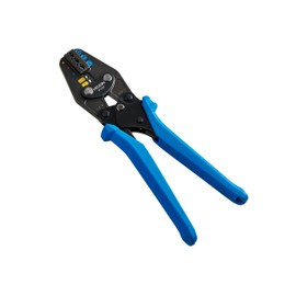 Hozan P-747 Crimping Tool, Compact Multi-Type for Crimping 2 Types of Terminals in 1, Multiple Sizes for Crimping Terminals with Insulated Coating/Bare Crimping Terminals, Molding Confirmation