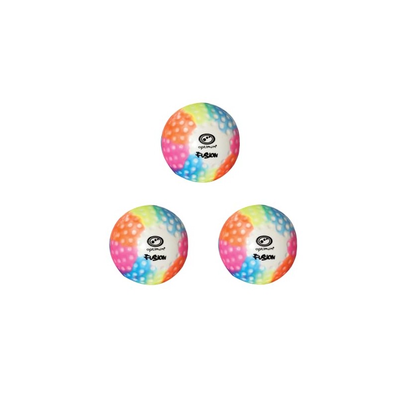 Optimum Fusion Hockey Balls - Durable for Practice & Training,