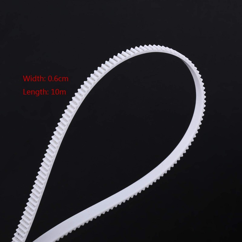 2GT-6 Timing Belt, 2 m x 6 mm, Fibreglass Pull