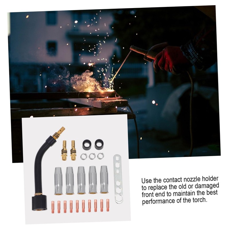 DOITOOL Complete -Piece Welding Kit Mig Welder Tip Torch Kit