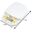 Tanita KD-179-BL Digital Cooking Scale, 2.2 lbs (1 kg), Blue