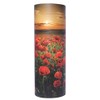 Scattering Ashes Urn, Eco-friendly Biodegradable Cremation Urn Scatter Tube (Poppy