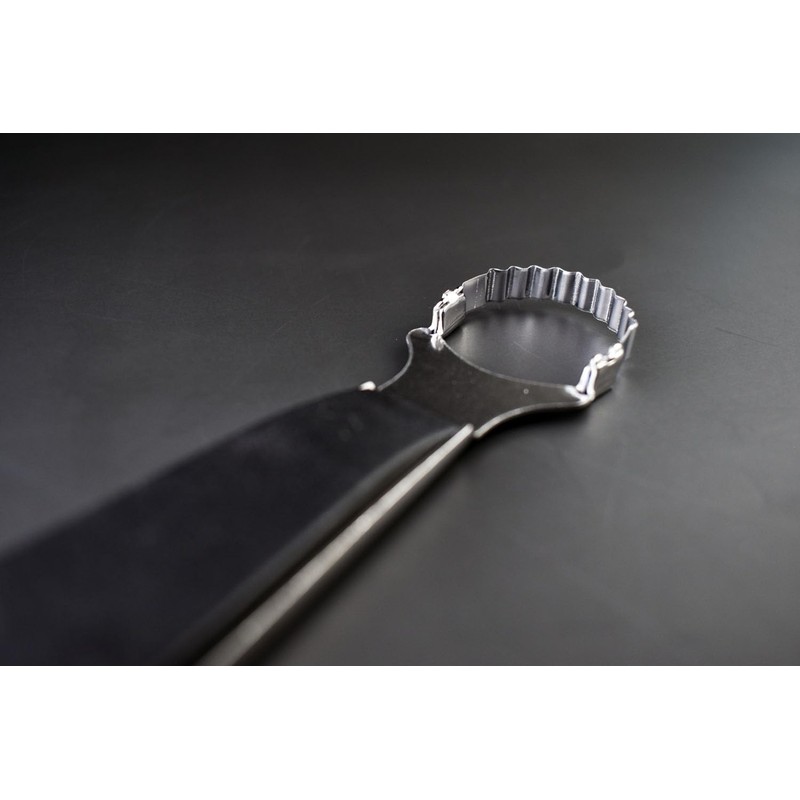 Round Cut Edges Handle Coconut Grater- Durable Sharp Stainless Steel