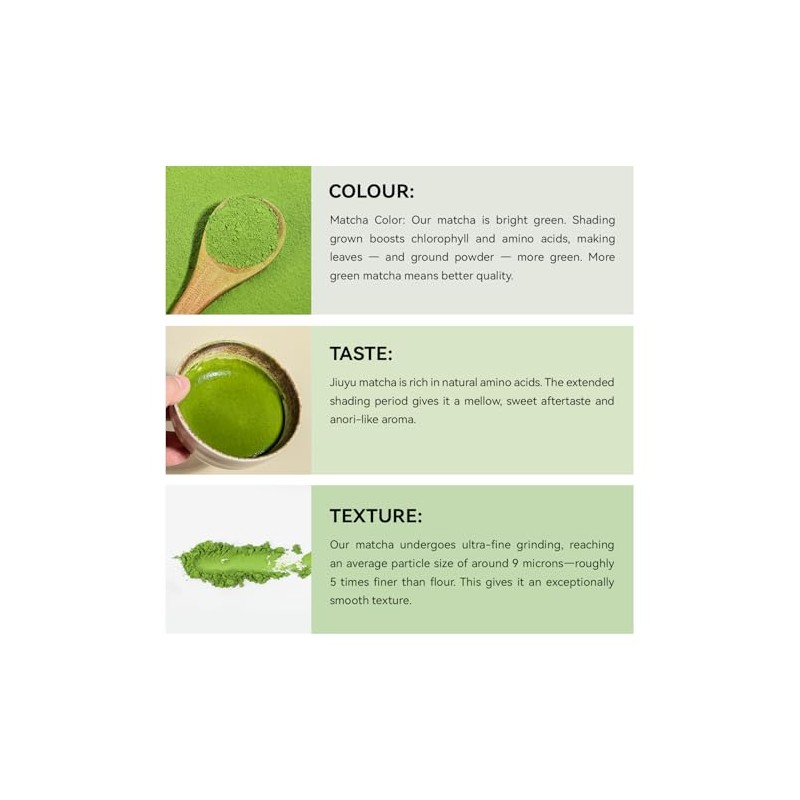 Organic Ceremonial Grade Matcha Green Tea Powder - 100% Pure
