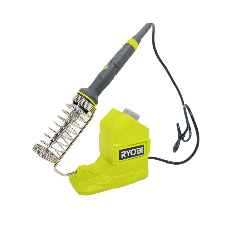 RYOBI 18V 120-Watt Cordless Soldering Iron Topper Kit Battery and