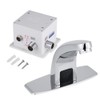 Automatic Sensor Touchless Bathroom Sink Faucet with Control Box, Hands
