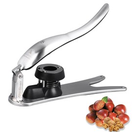 Stainless Steel Chestnut Cutter Tool, Protable Nutcracker with Embedded, Easy to Use, Compact and Portable for Cracking Open Chestnuts, Walnuts, Hazelnuts
