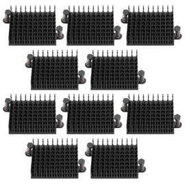 10pcs P42 x 11 x 40 Aluminium Heat Sink Thermal Management Cooling Fin Radiator