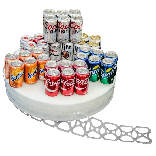 4300 Count Roll 6-Pack Rings Universal Fit - Fits all 12oz Beer Soda Cans