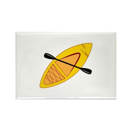 CafePress Kayak Magnets Rectangle Magnet (100 pack)