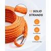 Kolvoii Winch Rope Extension 3/8 Inch x 50 Ft 26,500