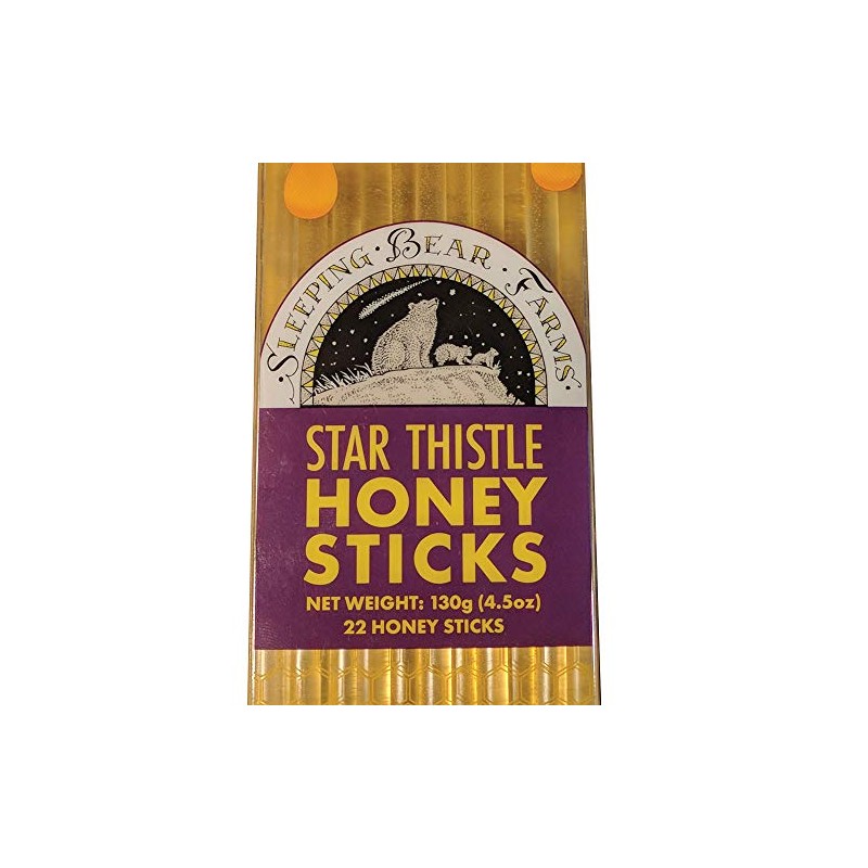 110 Honey Sticks with Star Thistle Honey From Sleeping Bear
