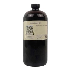 Concentrated Vanilla Flavor TTB - TTB-Approved Concentrated Vanilla for Brewing - Baking - Cooking - Non-GMO - Kosher - Vegan - 32 oz