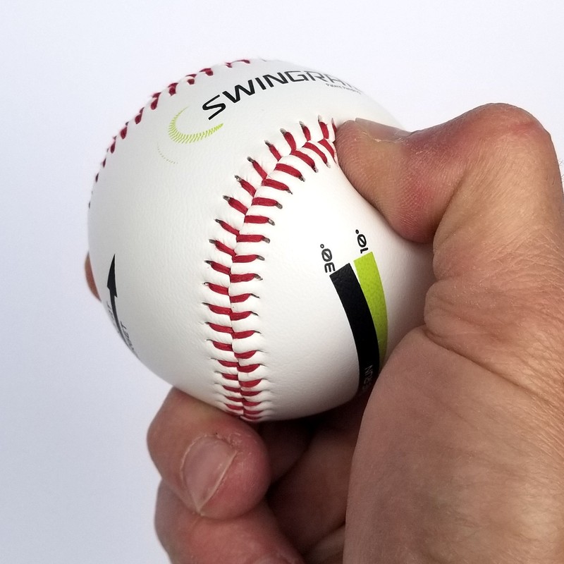 SWINGRAIL Launch Angle Training Baseballs (Pack of 3)