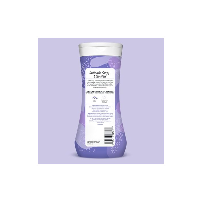 Summer's Eve Cleansing Wash, Delicate Blossom, 15 Oz