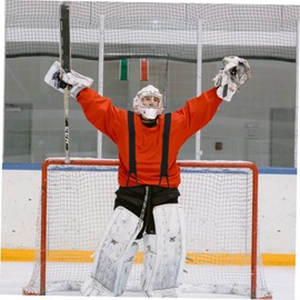 Ice Hockey Drop Strap Work Belts Shirt Stays for Men Police Hockey Duty Suspenders Tractor Work Suspenders Stretchy Pants Hockey Supply Hockey Protector Belt Suspenders Adult