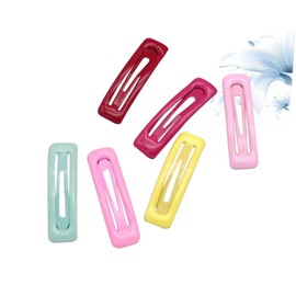 Mikinona 30pcs Snap Hair Clips for Women No Metal Barrettes for Multi Color Accessories for All Occasions