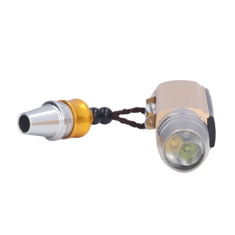 Gemstone Light 3 LED 1 COB USB Charging Aluminium Alloy