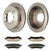 PHILTOP Rear Brake Pads and Rotors kit Fit for Lexus