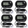 4Pcs Aquarium Thermometer Fish Tank Thermometer Reptile Thermometer Terrarium Water