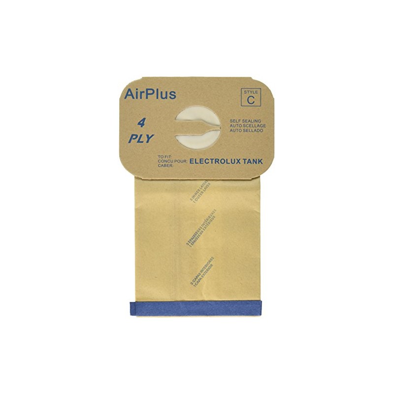 12 Electrolux Canister Vacuum Bags [Health and Beauty]