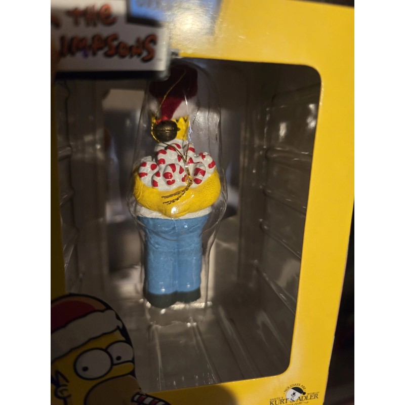Kurt Adler The Simpsons HOMER SIMPSON Candy Cane Christmas Holiday