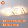 Facon 12V LED RV Interior Reading Lamp Wall Sconce With