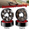 Daowwui 8Pcs Ceramic Bearings High Speed Wear for Skate Skateboard