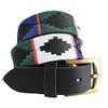Carlos Diaz Unisex Argentina Ntinisches/Embroidered Polo genuine leather belt -