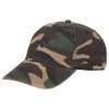 Lids Blank Baseline Dad Adjustable Strapback Hat Camo