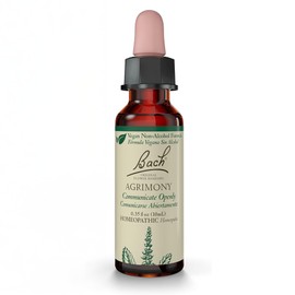 Bach Original Flower Remedies, Agrimony (Non-Alcohol Formula) - Communicate Openly - Natural Homeopathic Flower Essence for Emotional Balance - Vegan, Gluten Free, Sugar Free - 10mL Dropper