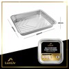 LuxLiv 20 x Large Food Aluminium tin Foil Trays Containers