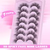 ALICE False Eyelashes Fairy Lashes Wispy Cat Eye Lashes Spiky