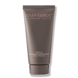 EXUVIANCE Triple Microdermabrasion Face Polish with Glycolic Acid, Papaya Enzyme and Pure Professional Grade Crystals, 75 g.