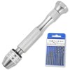 Pin Vice, Hand Drill, Craft Tool, HSS Steel, 0.03 -