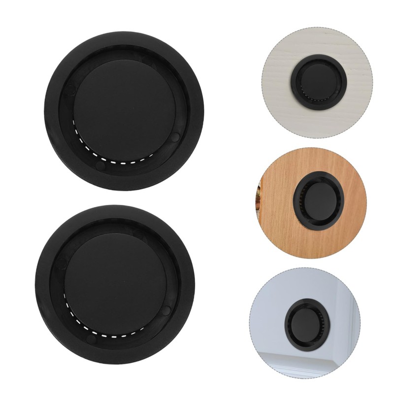 TEHAUX 5Pcs Vent Cover Plug for Cabinets Durable Air Vent